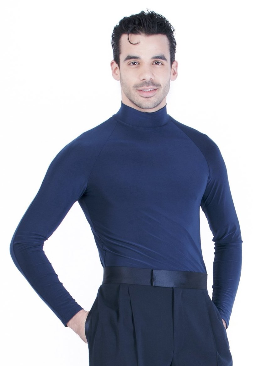 Ivan Turtleneck Shirt - Navy