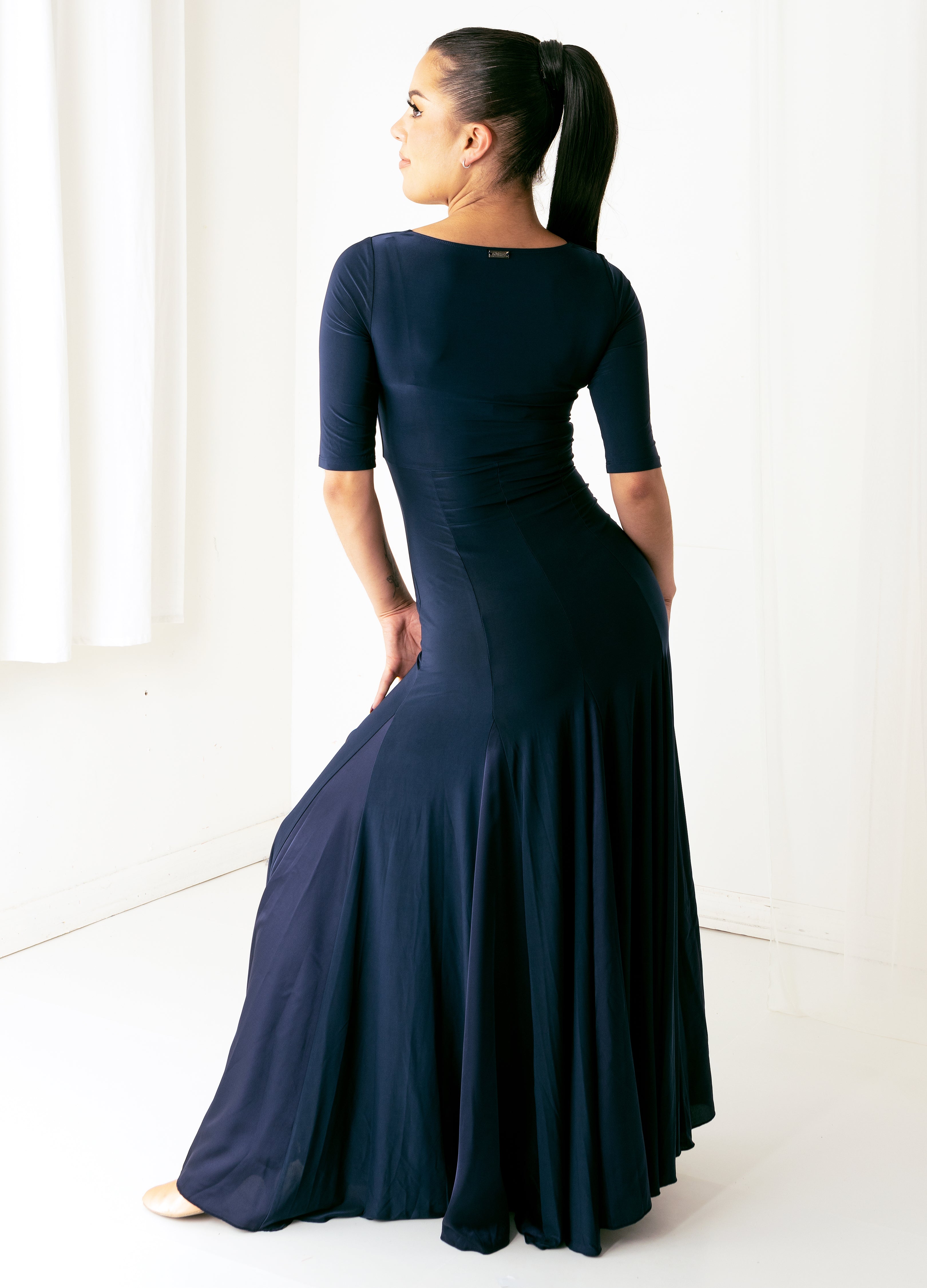 Jade Gown - Navy