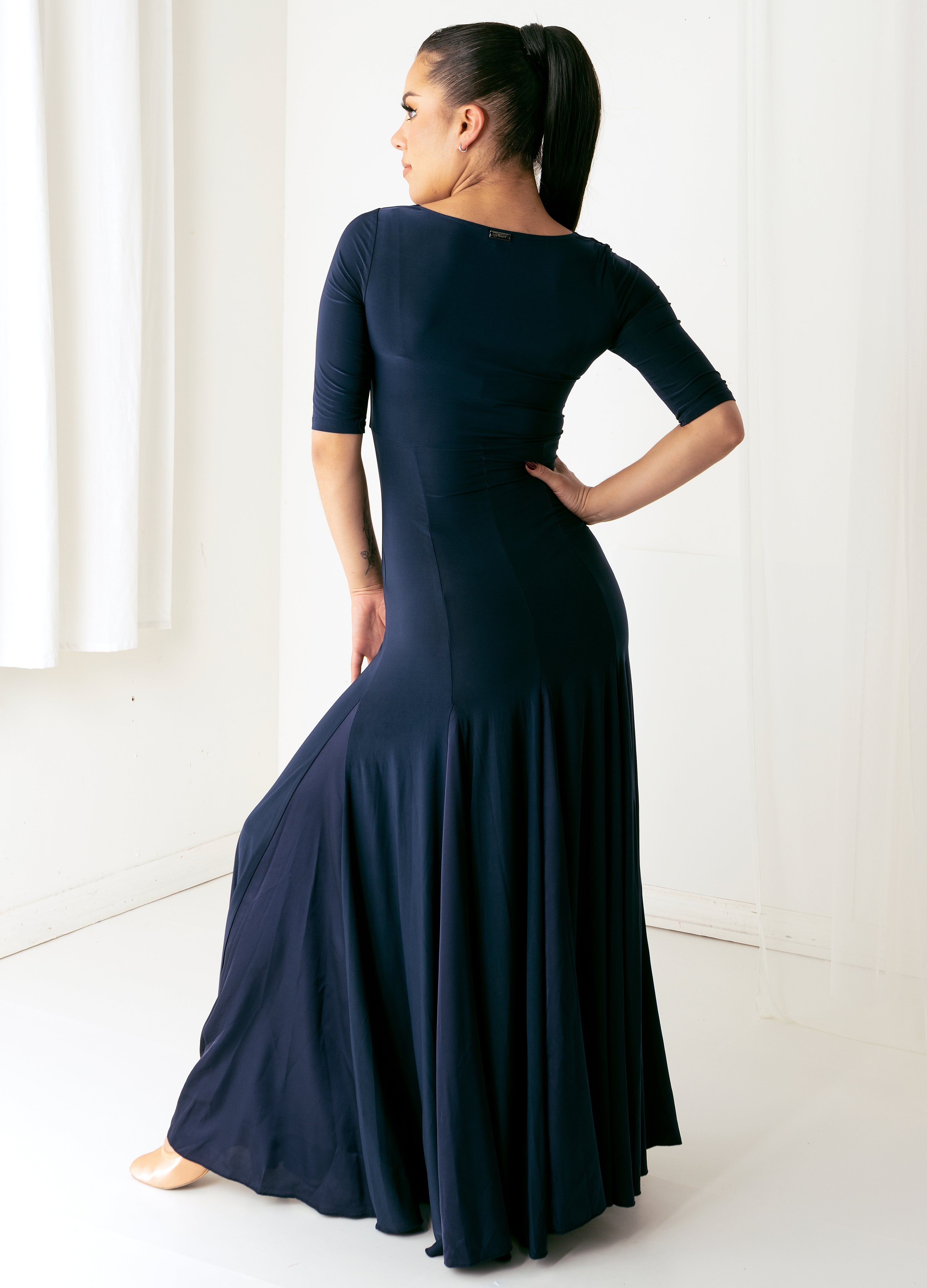 Jade Gown - Navy